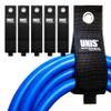 5 Pack Heavy Duty Large 13-inch Extension Cord Storage Organize Cables, Hoses, Power Cords, and Ropes with Extendable Cable Ties Strap Loop Hanger view 1