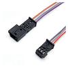 ARETV 3-pin car stereo connector wiring harness speaker plug compatibility 1-96870-1 1C0973119B(Color:3P Male,Size:5 Pcs) view 2