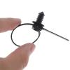 LuckQi M6 M8 M10 Hole Removable Threaded Nylon Plastic Vehicle Motocycle Cable Tie Car Harness Retainer Clip Push Mount Auto Fasteners, Black view 4