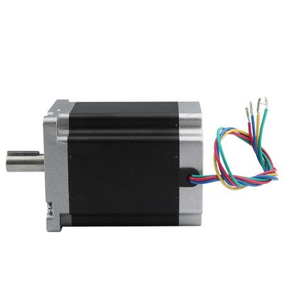 34 ACT Stepper Motor 4-Wire 2-Phase Motor 6.5N 12.5N 24.5N Milling Machine Woodworking Engraving Motor (Color : 450B, Size : 14MM_KEYSLOT)