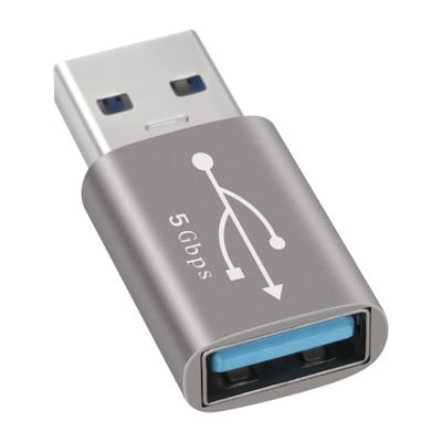 Togconn USB 3.0 Adapter, USB A Male to Female Connector Converter Extender, Support Charge & Data Sync for PC, Laptop, Mouse, Keyboard, USB A Charger