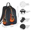 YQxwJL Orange Electric Guitars Printing Laptop Backpack Sports Backpack Travel Bag Casual Bag Work Daypack view 4