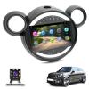 AZUIQIMENG Android 13 Radio Double Din Car Stereo Sat Nav for BMW MINI Paceman/Countryman 2007-2014 GPS Navigation 9'' Headunit MP5 Multimedia Video Player FM Receiver With WiFi DSP(Size:Quad Core 1+1 view 1