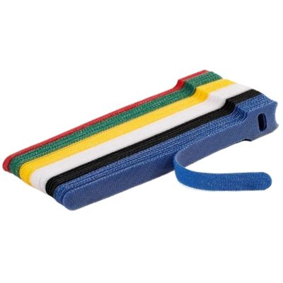 30Pcs Detachable Cable Ties Color Reusable Nylon Ties T-Type Cable Organizer (Size : 30 Pcs Red)