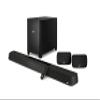 Polk MagniFi Max AX SR 7.1.2 Channel Sound Bar with 10" Wireless Subwoofer & SR2 Surround Speakers (2022 Model),Dolby Atmos and DTS:X Certified,Polk's Patented VoiceAdjust & SDA Technologies(Renewed) view 1