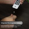 GE Rechargeable TV Remote Control, Universal Remote Control, Backlit Buttons, Samsung TV Remote Control Replacement for Smart TVs, Apple TV, Sony, Roku Replacement Remote, LG TV, 4-Device, 80984 view 3