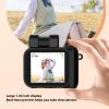 Sanpyl Small DV Camera, 1080P HD Thumb Video Recorder Mini DVR Camcorder with 1.44in Screen, Charging Case, Supports OTG, for Travel Sports Cycling (Black) view 4