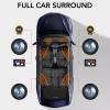 Asixxsix 2 Way Car Speakers, 2PCS 6.5 Inch Max Power 180 Watts 4 Ohm Bass Treble Audio Sound Speakers Universal Round Car HiFi Stereo Sound Speaker System with Horns for Most Cars, Asixxsixst8e542a0u view 4