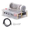 VU Meter Driver Module, Sensitive 6E2 Tube Sound Level Display with Sliding Knob Tweeter Attenuation Bracket Lights DC 5V for Home Audio Studio PCB Glass 1 Pack view 2