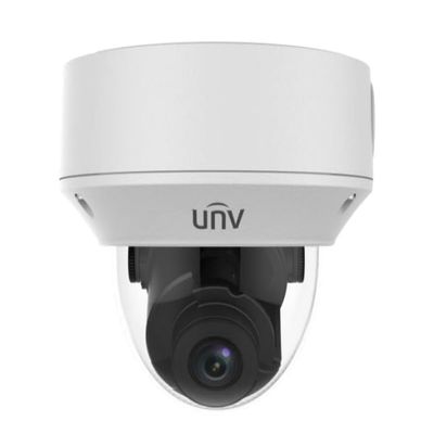IPC3235ER3-DUVZ Uniview Prime II Series 2.7~13.5mm Motorized 20FPS @ 5MP LightHunter Indoor/Outdoor IR Day/Night WDR Dome IP Security Camera 12VDC/PoE