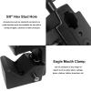 Jorixxy Super Clamp for Round Pipe Flat Surface,for Photography Studio Camera And Video Lighting Mounting,Multi-Function Studio Clip Mount (1 x Super Clamp) view 3