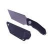 Damned Designs Yokai - Fixed Blade Tactical Knife | 4.3" 14C28N Tanto Blade, G10 Handle, Kydex Sheath view 1
