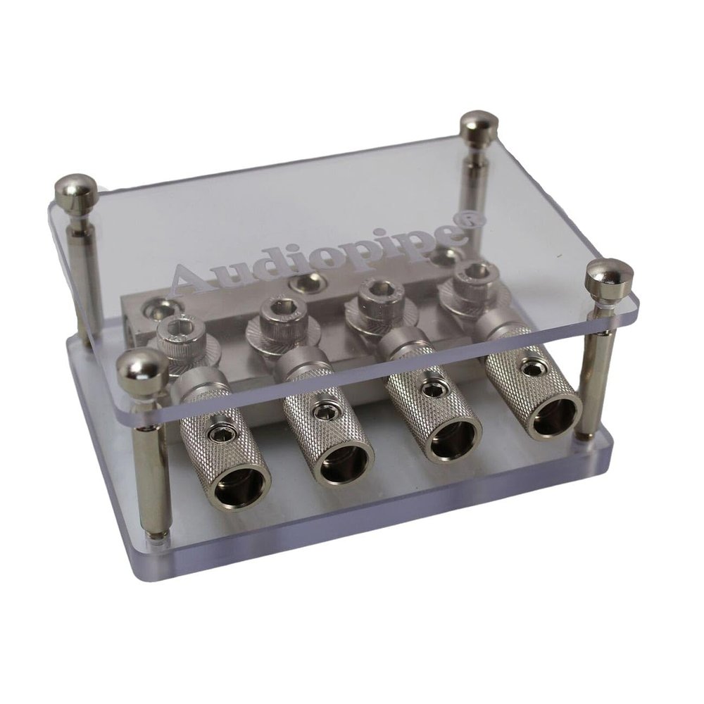 Audiopipe PB30444RGT 4-way Negative Distribution Block
