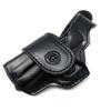 Bond Arms Leather Driving Holster LH Black w/Black Stitching Smooth Lined 3.5"" view 1