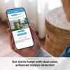 Blink Outdoor 4 + Blink Mini 2  Smart security cameras, two-way talk, HD live view, motion detection, set up in minutes, Works with Alexa  3 camera system + Mini 2 (White) view 3