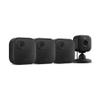 Blink Outdoor 4 + Blink Mini 2  Smart security cameras, two-way talk, HD live view, motion detection, set up in minutes, Works with Alexa  3 camera system + Mini 2 (Black) view 1