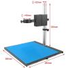 ZTBH Microscope Accessories Kit 48MP 4K 1080P HDMI USB Industrial Video Digital Microscope Camera 130X Zoom C Mount Lens Cantilever Stand for Repair Soldering Microscope Slides(Color:D) view 2