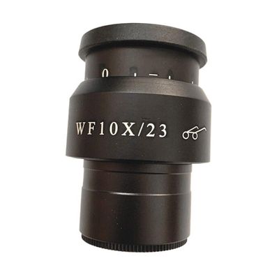 JOEBO Microscope Kit Stereo Microscope WF10X 23mm Wide Angle Eyepiece Diopter Adjustable with 30mm Diameter Microscope Lens Adapters(Color:1 PCS Green Coating)