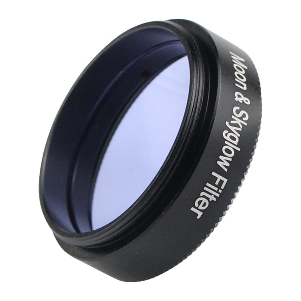 GMBYLBY Moon Filter 1.25 Inch Glass Fit for Astronomical Eyepieces Photography Planets Enhancing Resolution Eyepiece Filter