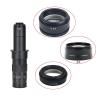 JOEBO Microscope Kit 0.5X / 2.0X Barlow Auxiliary Lens for 10A 180X 300X C-Mount Lens Video Microscope Camera Microscope Lens Adapters(Color:2X) view 2