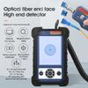 GYQSSD 400X Optic Fiber Inspection Probe with 3.5 inch Fiber Microscope Display for FC/SC/LC/ST UPC Male Connector and SC/LC UPC Female Connector, Fiber Optic Scope 400 Magnification view 2