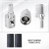 Tottist Amp Input Reducer 4 Gauge to 8 Gauge (2PCS) Car Stereo Audio AWG Pin Power Ground Wire Reducer 2PCS view 4