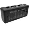 GZSHUNLI 1 Piece 4 Port POE Injector Four-Port Centralized POE Supply Box CCTV Surveillance IP Cameras Over Ethernet, Black, 500318112 view 3