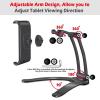 AVXANKTG Aluminum Kitchen Desktop Computer Phone Holder Floating Adjustable 5-15.6 inch Stand, Black view 2
