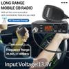ABBREE CB Radio with Magnetic Mount Antenna for Truckers Long Range AM FM Professional CB Radios,Compact Design,Instant Emergency Channel 9/19,Full 40 Channels,Handheld Mic,LCD Display,VOX view 3