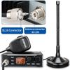 ABBREE CB Radio with Magnetic Mount Antenna for Truckers Long Range AM FM Professional CB Radios,Compact Design,Instant Emergency Channel 9/19,Full 40 Channels,Handheld Mic,LCD Display,VOX view 4