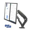 AVXANKTG F160 Gas Spring Desktop 17"-27" Dual Monitor Stand Arm with 2 USB3.0 Monitor Mounting Brackets, Each Arm Load 2-9kg(Color:2019 F160NU3) view 1