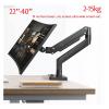 AVXANKTG G40 Gas Spring arm 22-40 inch Screen Desktop Monitor Stand 360 Rotation 3-15 kg Curved Screen/Ultra Wide Screen/Flat Screen USB(Color:with 200X200) view 2