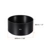 PATIKIL 67mm Lens Hood, Long Focus Frosted Surface Anti-Reflective Inside Hood with 72mm Lens Cap and Cleaning Cloth for Camera Lens, Black for Nikon, for Fujifilm, for Pentax, for Leica view 2