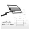 WPTGODGB OL-1S Dual-Purpose Aluminum Height-Adjustable 12-17-inch Laptop Stand + VESA Monitor mounting Head 75/100 mm Load 8 kg(Color:Silver) view 4