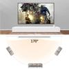 Projector Screen Outdoor 150 200 inch 300 inch White Cloth Material 180 250 inch Optional 16:9/4:3 for LED proyector (Size : 120 inch) view 4