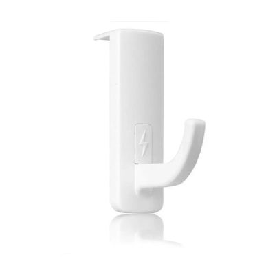 JFUDJKLI Headphone Stand Hanger Wall Computer Monitor Stand Portable Headphone Hanger Computer Monitor Stand Bracket Installation Hook Display(Color:White)