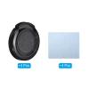 PATIKIL 25mm Lens Cap, 4 Pack Sides Pinch Snap Camera Lens Cover for Front Lens with Cloth, Suitable for 25mm Thread Universal DSLR Lenses, Black for Nikon, for Fujifilm, for Pentax view 3