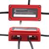 48v 300a 4 Terminal Studs Busbar Power Distribution Block Heavy-Duty Modular Design Bus Bar Box Car Rv Cable Organizer Box (Color : A) view 2