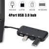USB3.0 Hub,4 Port High Speed Splitter Micro USB Hub Tablet Laptop Computer Notebook view 3