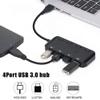 USB3.0 Hub,4 Port High Speed Splitter Micro USB Hub Tablet Laptop Computer Notebook view 4
