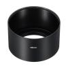 PATIKIL 46mm Lens Hood, Long Focus Frosted Surface Anti-Reflective Inside Hood for Camera Lens, Black for Nikon, for Fujifilm, for Pentax, for Leica view 1
