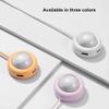 Mini 4 USB Port Hub Extension Cable Splitter High Speed Transmission with LED Night Light for Computer Mobile Phone (Color : White) view 2