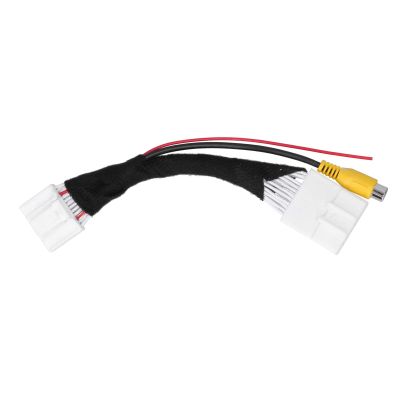 Zohisin 24Pin Rearview Camera Adapter Cable Harness Adapter Connector Reverse Camera Extended Rearview Signal