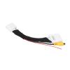 Zohisin 24Pin Rearview Camera Adapter Cable Harness Adapter Connector Reverse Camera Extended Rearview Signal view 4