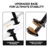 FlyCoco Gooseneck Tablet Stand Holder, [Upgraded] Mount Holder Clip with Flexible Long Arm for Bed, Compatible with iPad Pro Air/iPhone/Kindle Fire/Switch or Other 4-13" Device, Black view 4