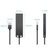 USB 3.0 HUB 4 Port Adapter Multi USB 2.0 Splitter High Speed PC Computer Accessories USB Type-C Hub view 2