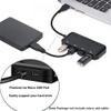 USB 3.0 HUB 4 Ports Fast Speed Thin USB3.0 Splitter Cable LED Indicator Seperate Switches for PC Mouse Keyboard Computer view 3