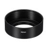 PATIKIL 39mm Lens Hood, Standard Focus Frosted Surface Anti-Reflective Inside Hood for Camera Lens, Black for Nikon, for Fujifilm, for Pentax, for Leica view 1