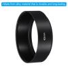 PATIKIL 62mm Lens Hood, Standard Focus Frosted Surface Anti-Reflective Inside Hood for Camera Lens, Black for Nikon, for Fujifilm, for Pentax, for Leica view 4