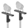 NiuNyuNeu T-Bar Lighting Extension DJ Lighting Stand Cross Bar Single Light for Speaker Stand Tripod Mount view 1